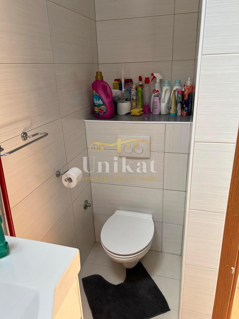 Appartamento con due camere a Vabriga - vista mare